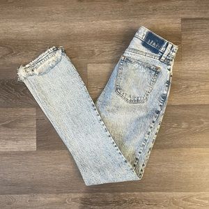 Abercrombie and Fitch the 90s skinny high rise jeans